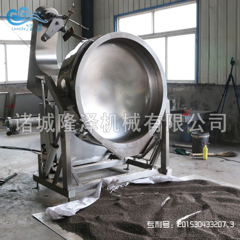 全自动多爪辣椒酱炒锅 隆泽机械大型辣椒酱炒锅