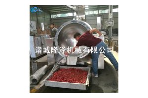 火锅麻辣烫底料炒锅 红辣椒油炒锅 大型底料炒锅