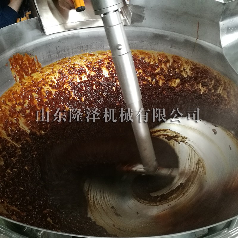 大型自动酱料炒锅 大型多头双行星搅拌炒锅 大型全自动炒锅
