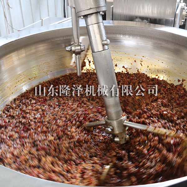 全自动多头大型火锅炒料机器 专业火锅底料炒锅