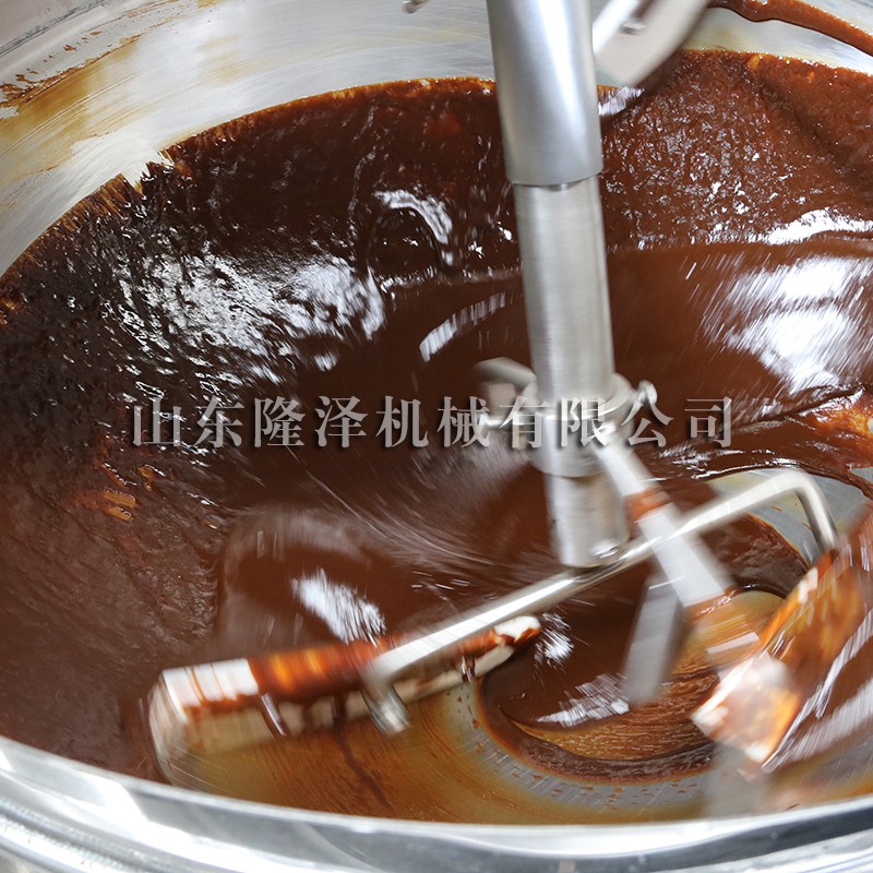 大型五爪双行星搅拌炒锅高效节能 400L辣椒酱搅拌锅