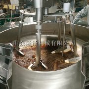 桂花酱全自动蒸汽炒锅 全自动桂花酱蒸汽炒锅