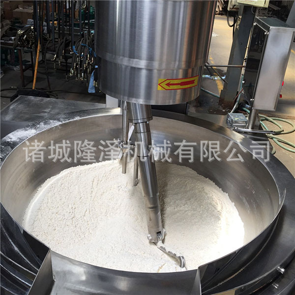 糯米粉全自动蒸汽炒锅 全自动糯米粉蒸汽炒锅 全自动蒸汽炒锅