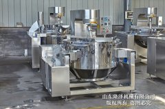 500L自动搅拌夹层锅蒸煮锅