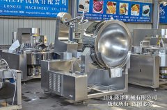 不锈钢行星搅拌夹层锅    燃气夹层锅